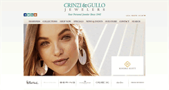 Desktop Screenshot of crinziandgullojewelers.com